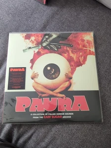 PAURA ITALIAN HORROR GIALLO RED SPLATTER LIMITED VINYL GOBLIN FULCI ARGENTO FAN - Picture 1 of 5