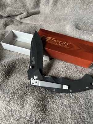 M Tech MT-010 Folding Pocket Knife New In Box - Image 1 of 4