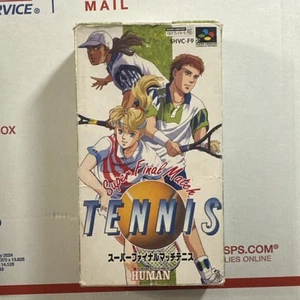 SUPER FINAL MATCH TENNIS Super Famicom Japan With Box & Manual US Seller SFC0476 - Picture 1 of 5