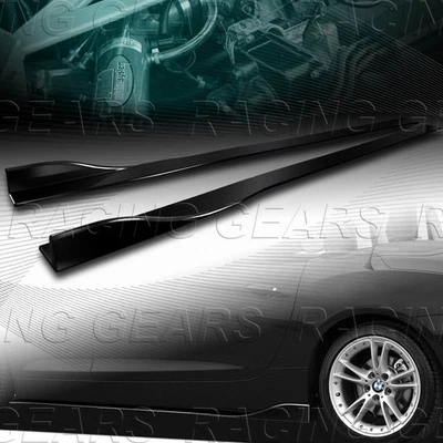 6 X FALDA LATERAL EXTENSIÓN NEGRA PINTADA DIVISORES BASCULANTES DIFUSOR CANARD 86" X 4" Foto 1 de 4