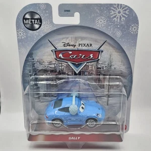 Disney Pixar Cars Winter Time Holiday Metal Series SALLY Christmas Snowflake - Picture 1 of 4