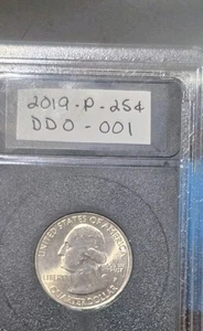 2019 P Washington Quarter. DBL DIE OBV - Picture 1 of 5