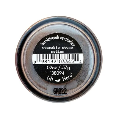 bareMinerals Wearable Stone Medium Eyeshadow .57g /.02oz SEALED - Image 1 of 4