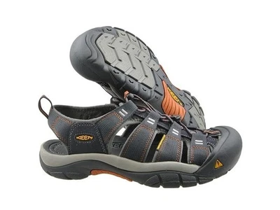 KEEN NEWPORT H2 SANDALS  MEN'S SIZE 10.5 INDIA INK/RUST~NIB - Image 1 of 4