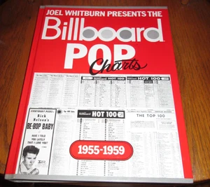 Joel Whitburn BILLBOARD POP Charts 1955-1959 RARE Hardcover EX - Bild 1 von 6
