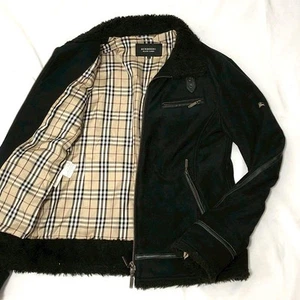 Burberry Black Label Suede Blouson Jacket - Picture 1 of 10