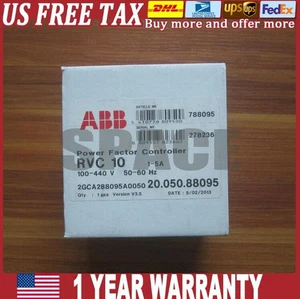 1PCS New ABB RVC-10 RVC10-1/5A Power Factor Controller In Box US Free TAX - Picture 1 of 7