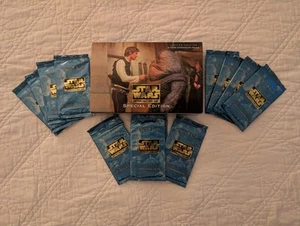 GOD PACK-2x RARES! Star Wars CCG Special Ed Sealed Booster RePack:2R,1F,3U,3C - Picture 1 of 7