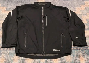Chaqueta de golf Zero Restriction Gore-Tex para hombre mediana negra impermeable serie Tour - Imagen 1 de 2
