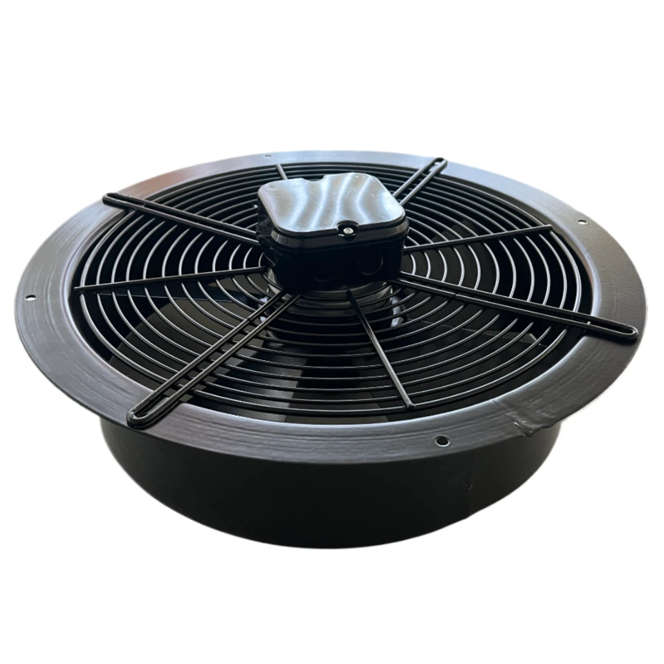 UZMAN-VENTILATOREN Wandventilator Abluftventilator Gewerbe 350mm Gebläse Lüfter Absaugung 230V