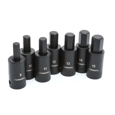 1/2 In. Drive Hex Bit Impact Socket Set MM (7-Piece) - Image 1 of 4