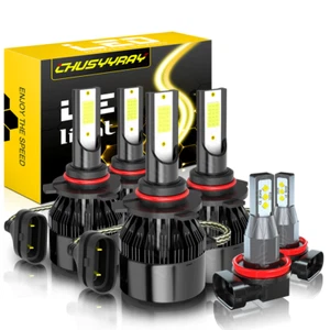 Kit combinado de bombillas para Honda Civic 2006-14 faro de luz baja alta luz de niebla - Imagen 1 de 11