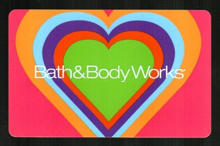 BATH & BODY WORKS Hearts ( 2007 ) Gift Card ( $0 ) - Image 1 of 1