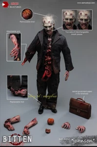In Stock Asmus Toys BIT002A BITTEN Johnson Zombie The Walking Dead Action Figure - Picture 1 of 4