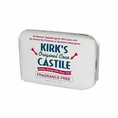 Kirk's Natural Original Coco Castile Fragrance Free Soap - 4oz