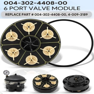 004-302-4408-00 6 Port Module Water Valve for Paramount for Floor Pool Cleaning - Imagen 1 de 16