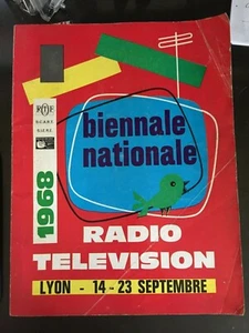 Catalogo Biennale Radio e Televisione 1968 Lyon - Foto 1 di 2