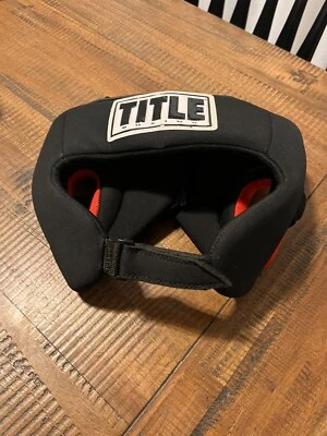 Title Boxing Gel World Full Face Training Headgear - Red Size L/XL (GREAT CON) - Image 1 of 4