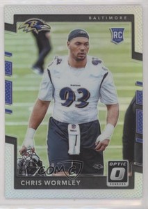 2017 Donruss Optic Rookies Holo Prizm Chris Wormley #143 Rookie RC