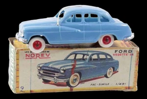1/43 ème NOREV originale FORD VEDETTE bleue / jouet ancien - Imagen 1 de 7