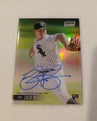 2021 Stadium Club Chrome RC Auto #SCCAV-ZB - Zack Burdi - Chicago White Sox - Image 1 of 2