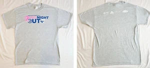 KANSAS JAYHAWKS Basketball 2018 "Ladies Night Out" LARGE Gray Shirt - NEW - Picture 1 of 7