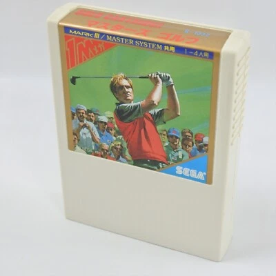 Sega Mark III MASTERS GOLF G-1332 Cartridge Only m3 - Image 1 of 2
