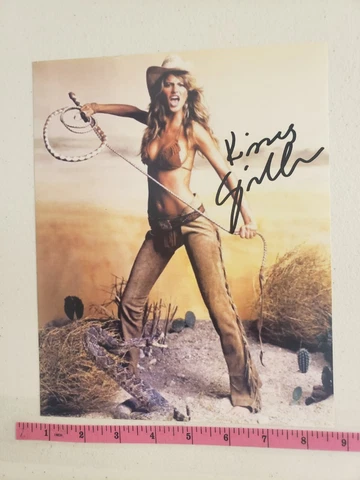 Supermodel Gisele Bundchen Autograph 8x10 Victoria Secret Angel Lovely Cover