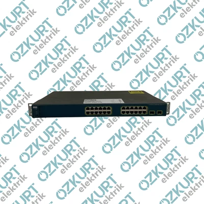 CISCO WS-C3560-24PS-S 24 PORT POE SWITCH 2 SFP UPLINK Cisco Catalyst Switch - Image 1 of 4