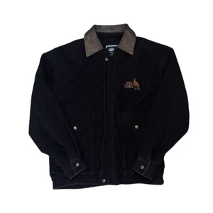 Men's Size L | Wild Turkey | Great Southern Clothing Company Cotton Black Jacket - Picture 1 of 5