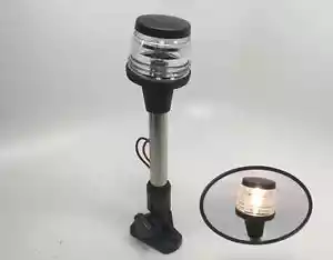 Pactrade Marine Plegable Todo Redondo Anclaje Luz Acero Inoxidable Blanco Cálido - Imagen 1 de 10