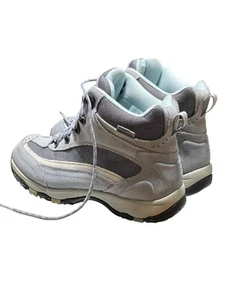 L.L.Bean Tek 2.5 Womens Hiking Boots Gray Size 9 Suede & Mesh Upper Waterproo - Picture 1 of 17