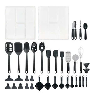 Mainstays 36 Piece Kitchen Gadget Set with Kitchen Cooking Utensils New style - Picture 1 of 18