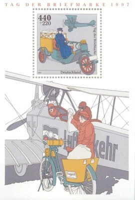 4. Germany 1997 The Day of Stamps - Image 1 of 2