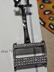 New Jacob Co. Factory VS White Diamond 20mm Buckle For 47Mm Five Time Zone - Picture 1 of 18