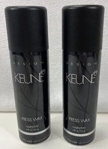 Lot Of 2 KEUNE Design PRESS WAX Hairspray HF 4/SF 6 200 ml 6.0 OZ Lot Of 2 - Picture 1 of 8