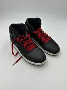 Nike Air Jordan 1 R High Og1 Retro Black Red Fashion sneakers 7Y Kids School - Picture 1 of 7