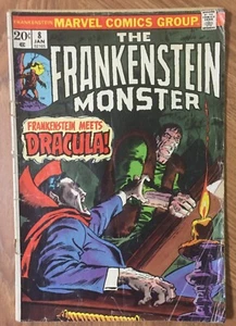 THE FRANKENSTEIN MONSTER Marvel Comics #8 January 1974 - Bild 1 von 3