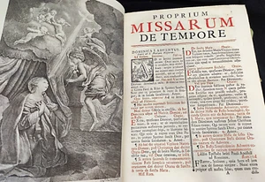 Missale Romanum ex decreto Sacrosancti Concilii Tridentini Restitutum Senis 1780 - Imagen 1 de 16