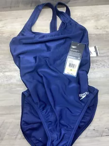 Speedo Women's ProLT Super Pro One Piece Swimsuit - Navy, Size 30 NWT - Picture 1 of 3
