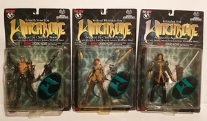 WITCHBLADE NOTINGHAM, MEDIEVAL WITCHBLADE & KENNETH IRONS ACTION FIGURES - Picture 1 of 9