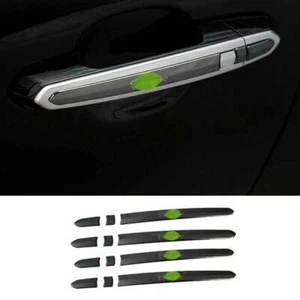 For Cadillac CT4 2020-2024 Black Steel Side Door Handle Cover Trim 12PCS - Picture 1 of 7