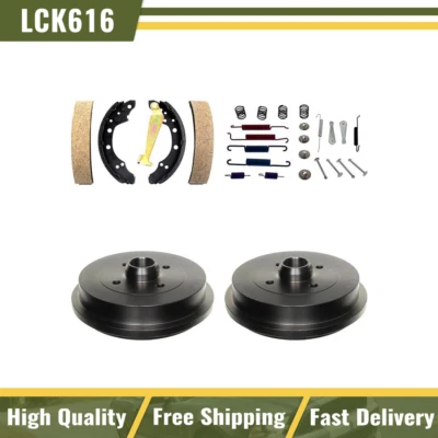 Juego de zapatas de freno de tambor de freno trasero para Volkswagen Cabrio 1995-1999 Foto 1 de 4