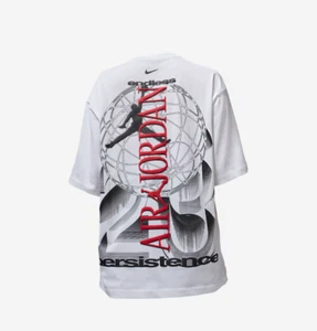 Jordan Seoul T-Shirt White Varsity Red (IB9106-100) 100% Authentic - Picture 1 of 2