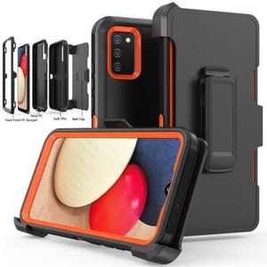 For Samsung Galaxy A02S A21S A12 5G Case Cover+Belt Clip Fits Otterbox Defender - Picture 1 of 67