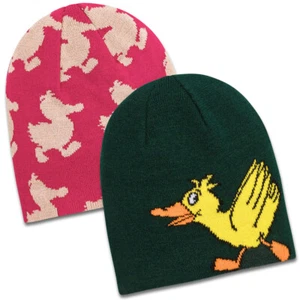 Koaa Die Duck “Silhouette” Reversible Beanie Kids Knitted Cap " the Mouse " - Picture 1 of 14