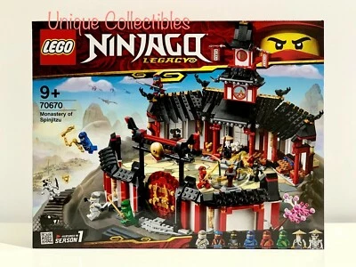 LEGO 70670 Ninjago Monastery of Spinjitzu Brand New Retired Set Free Shipping! - Image 1 of 4