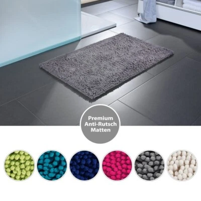 Badematte • Badteppich • Badvorleger • Duschvorleger • Teppich Rutschfest Matte - Bild 1 von 4