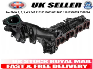 Intake Manifold for BMW  1 2 3 4 5 F10 F11 F15 F20 G30 G31 518D 520D 2.0 UKStock - Picture 1 of 6
