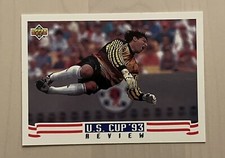 TONY MEOLA  USA 1993 Upper Deck World Cup 94 U.S. CUP ‘93 REVIEW #144
